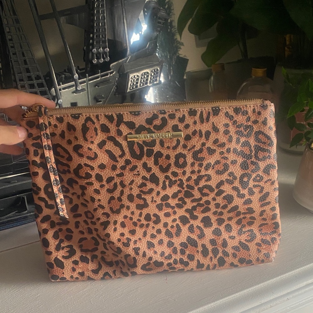 Steve Madden Animal Print Clutch